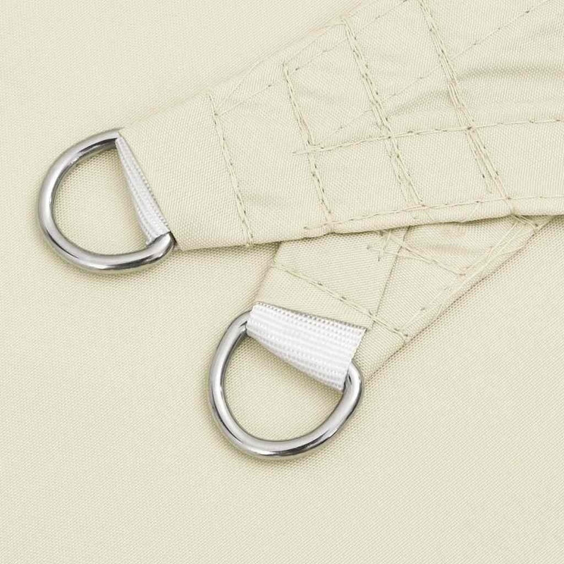 Parasole a Vela in Tessuto Oxford Rettangolare 3×4,5 m Crema - Image 246 of 250