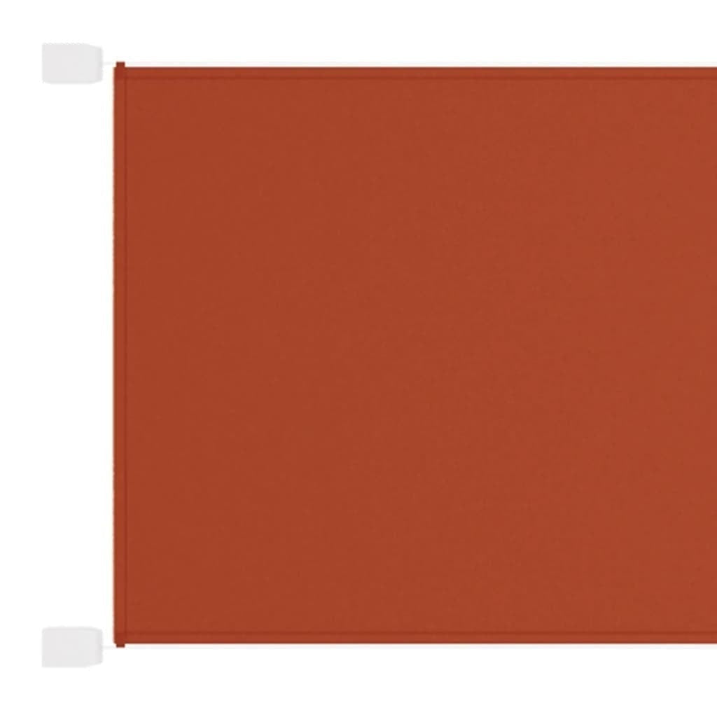 vidaXL Paravientos Vertical de Tejido Oxford 140 x 420 cm Terracota - Image 78 of 250