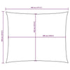 Parasole a Vela in Tessuto Oxford 3,5×4,5 m Talpa - Image 247 of 250