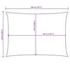 Parasole a Vela Oxford Rettangolare 2,5×4 m Verde Scuro - Image 227 of 250