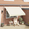 Tenda da Sole Retrattile Manuale 300 cm Crema con Telaio in Acciaio - Image 221 of 250