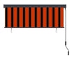 Tenda a Rullo per Esterni con Rivestimento PA 160×250 cm Arancione e Marrone - Image 170 of 250