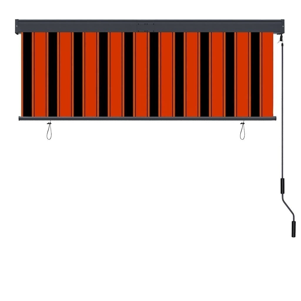 Tenda a Rullo per Esterni con Rivestimento PA 160×250 cm Arancione e Marrone - Image 170 of 250