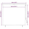 Tenda a Rullo per Esterni con Rivestimento PA 160×250 cm Arancione e Marrone - Image 177 of 250