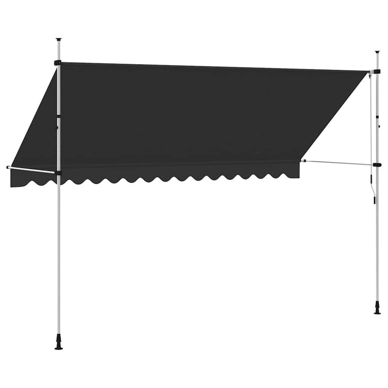 Tenda da Sole Retrattile Manuale 400 cm Antracite - Image 170 of 250