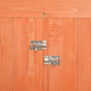 vidaXL Wooden Tool Shed 71x60x213 cm Brown - Image 161 of 250