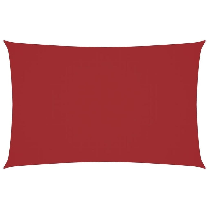 Parasole a Vela Rettangolare Oxford 2×5 m Rosso - Image 207 of 248