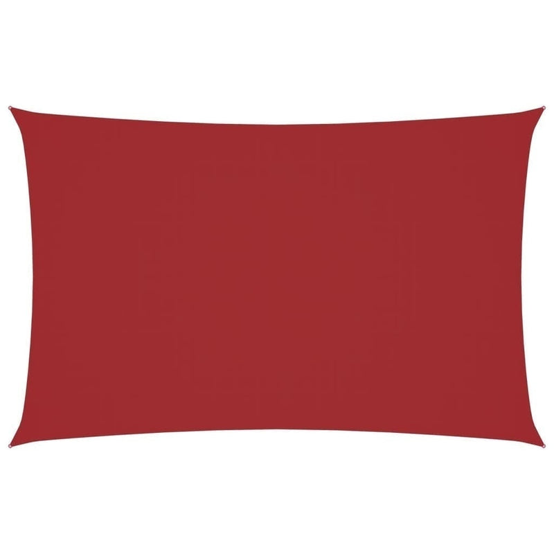 Parasole a Vela Rettangolare Oxford 2×5 m Rosso - Image 216 of 248