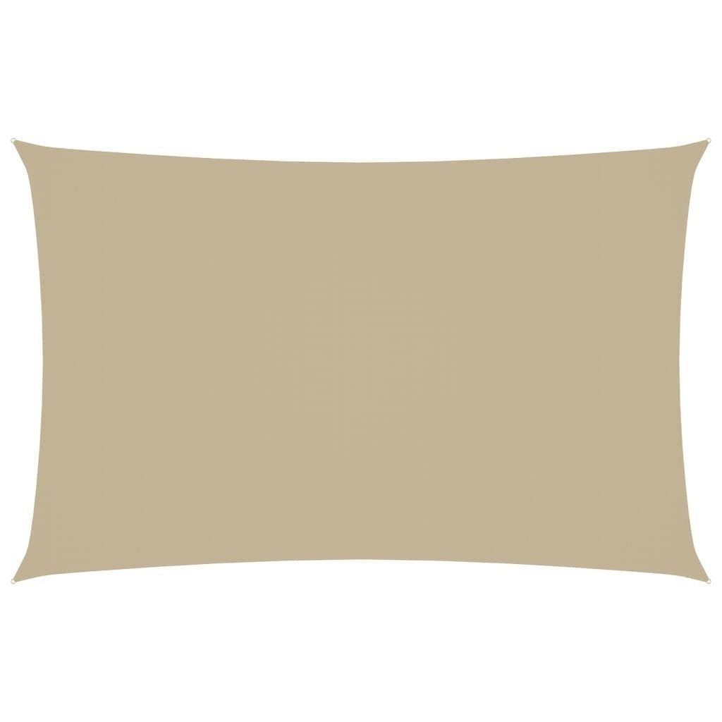 Parasole a Vela Tessuto Oxford rivestito in PU Rettangolare 6×5 m Beige - Image 247 of 250