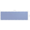 Paravento Balcone Tessuto Oxford 120×400 cm Bianco e Blu - Image 29 of 206