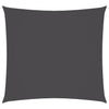 vidaXL Vela parasol cuadrada de tejido Oxford con revestimiento de PU 3x3 m Antracita - Image 133 of 250