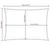 Parasole a Vela Oxford Rettangolare 2,5×4,5 m Arancione - Image 242 of 250