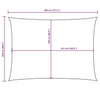 Parasole Vela Oxford Rettangolare 2,5×4,5 m Blu - Image 238 of 249