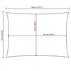 Parasole Vela Oxford Rettangolare 2,5×4,5 m Blu - Image 249 of 249