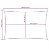 Parasole a Vela in Tessuto Oxford 3×6 m Blu - Image 238 of 250