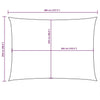 Parasole a Vela Oxford Rettangolare 2,5×4 m Rosso - Image 247 of 250