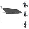 Tenda da Sole Retrattile Manuale con LED 400 cm Antracite - Image 195 of 250