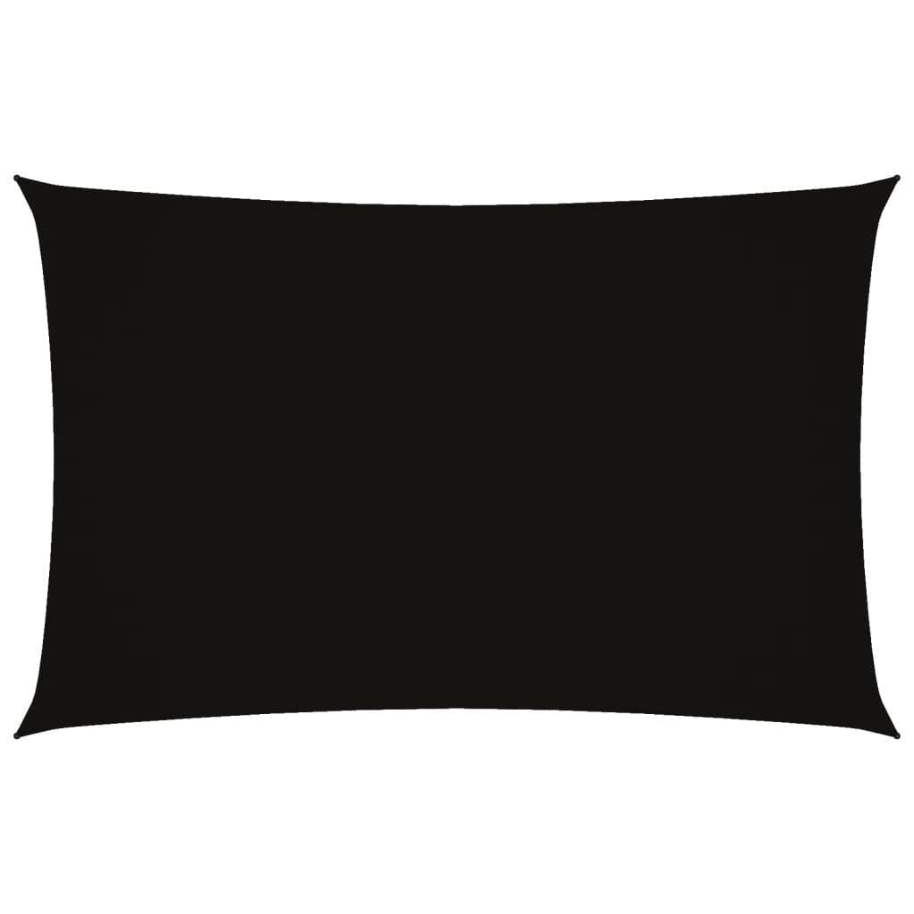 Parasole a Vela Oxford PU Rettangolare 2×5 m Nero - Image 218 of 250