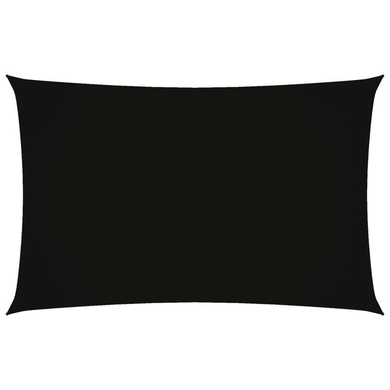 Parasole a Vela Oxford PU Rettangolare 2×5 m Nero - Image 218 of 250
