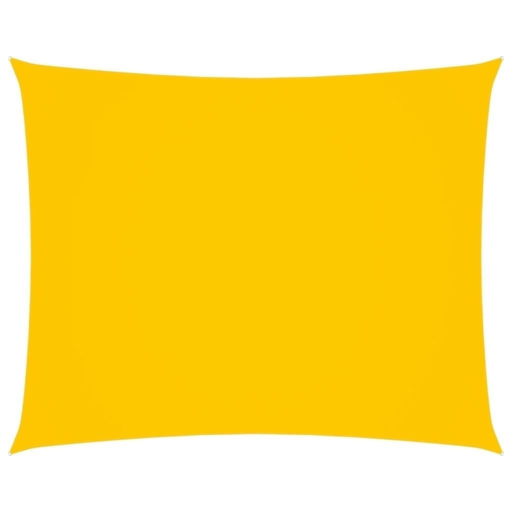 Parasole a Vela Oxford Rettangolare 2,5×4,5 m Gialla - Image 249 of 250