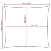 Vela Parasole in Tela Oxford Quadrata 5×5 m Bianco - Image 239 of 250