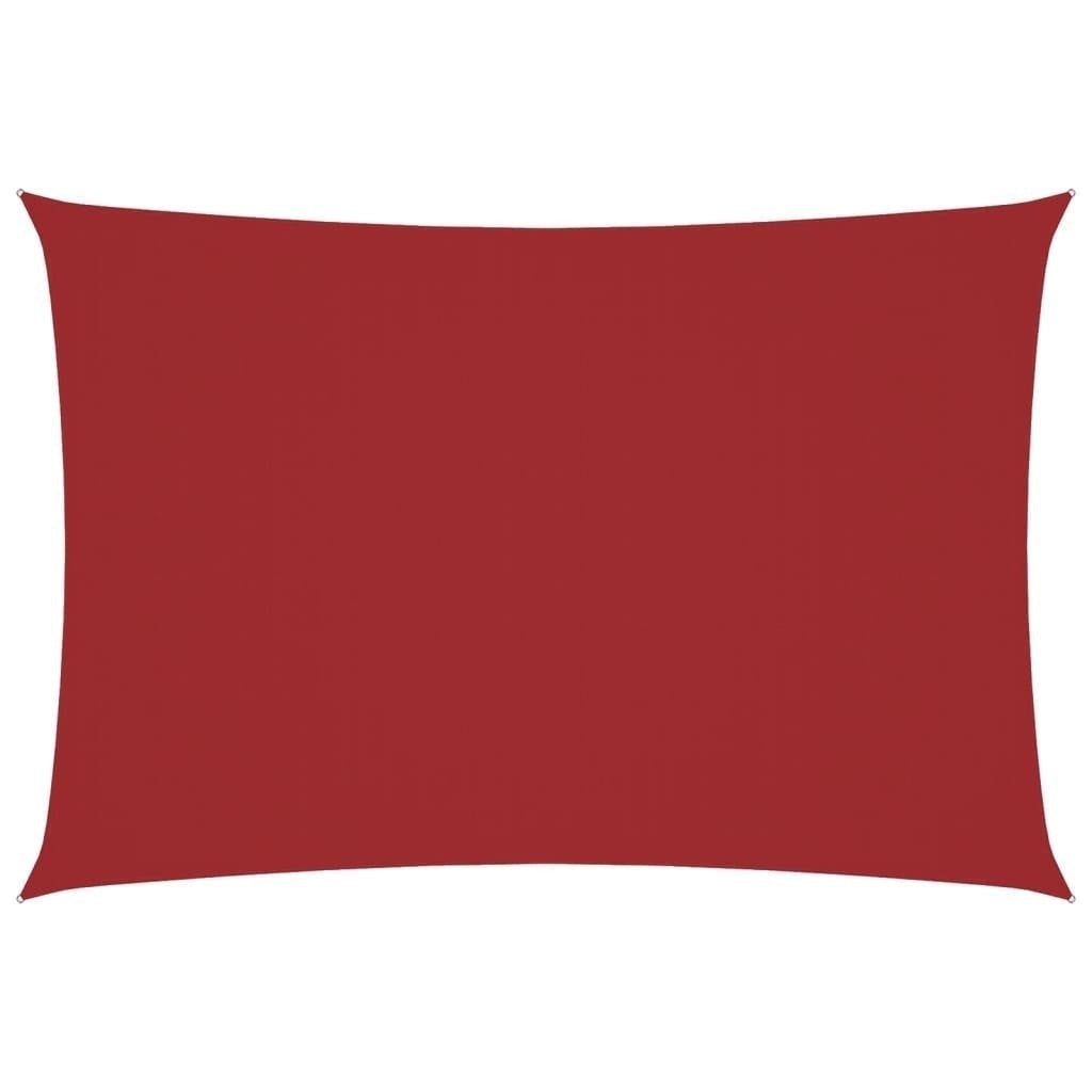 Parasole a Vela Tessuto Oxford Rettangolare 3×6 m Rosso - Image 145 of 250