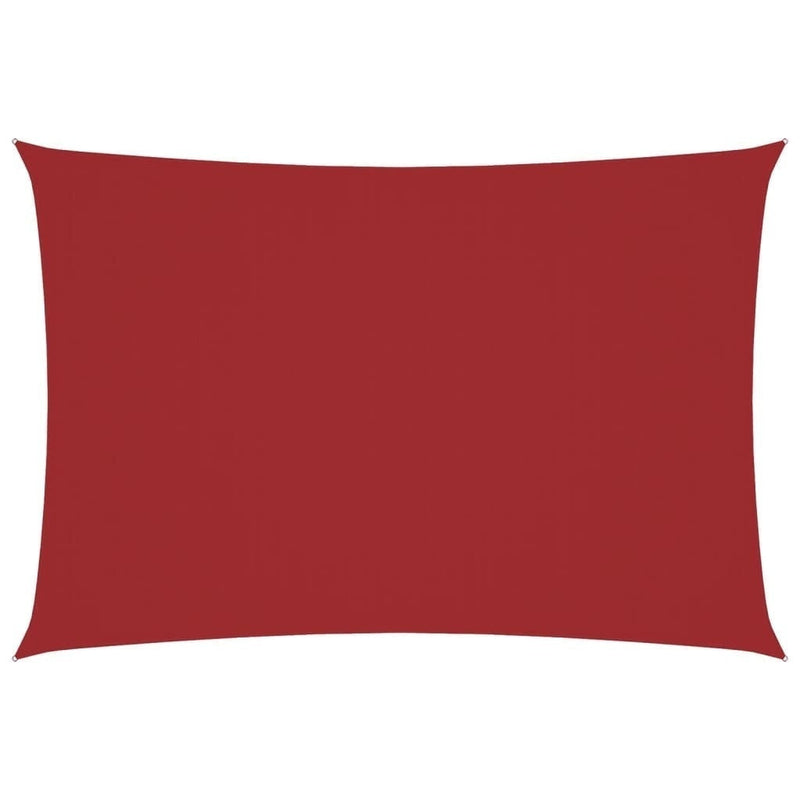 Parasole a Vela Tessuto Oxford Rettangolare 3×6 m Rosso - Image 145 of 250