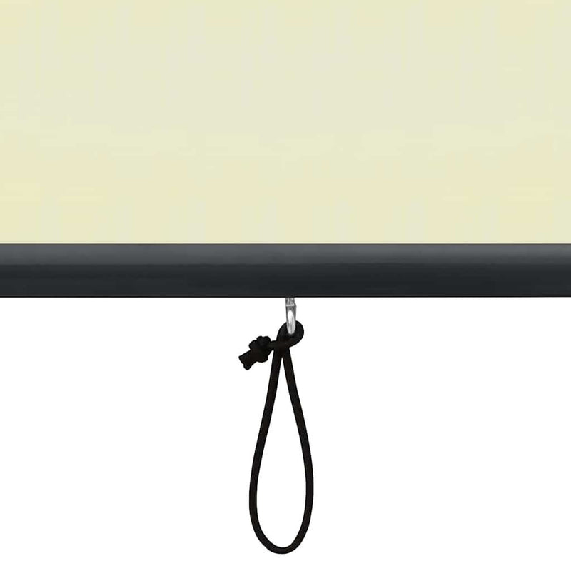 Tenda a Rullo per Esterni, Tessuto PA, Meccanismo a Manovella, 140×250 cm, Crema - Image 192 of 250