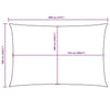 Parasole a Vela Oxford Rettangolare 6×8 m Antracite - Image 101 of 250