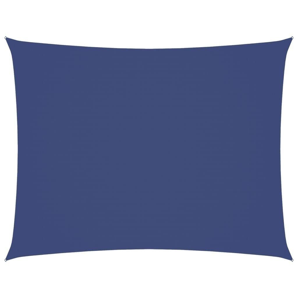 Parasole a Vela Rettangolare in Tessuto Oxford Rivestito in PU 4×5 m Blu - Image 120 of 250