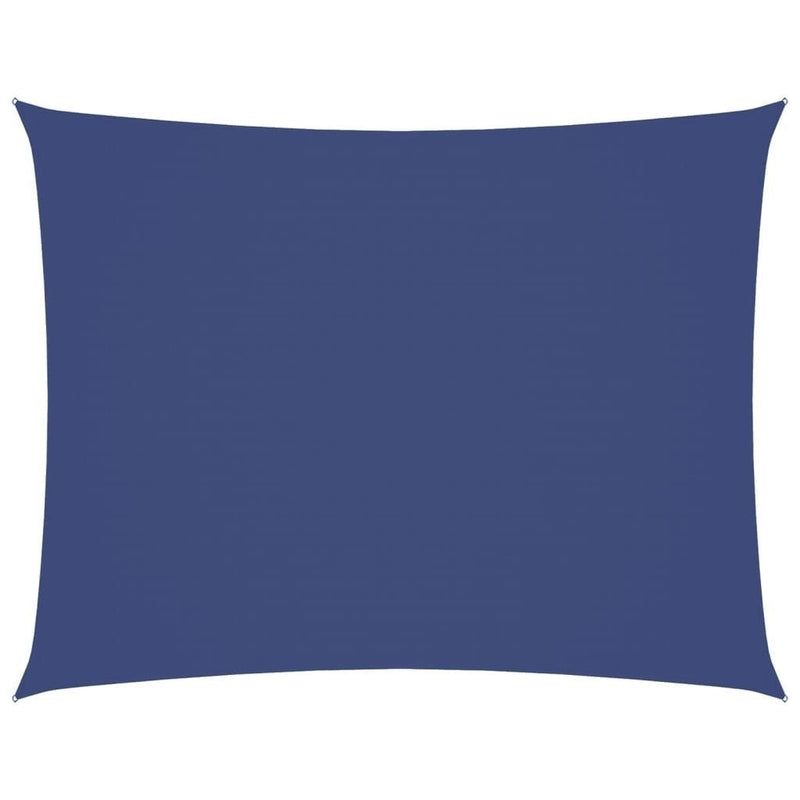 Parasole a Vela Rettangolare in Tessuto Oxford Rivestito in PU 4×5 m Blu - Image 120 of 250
