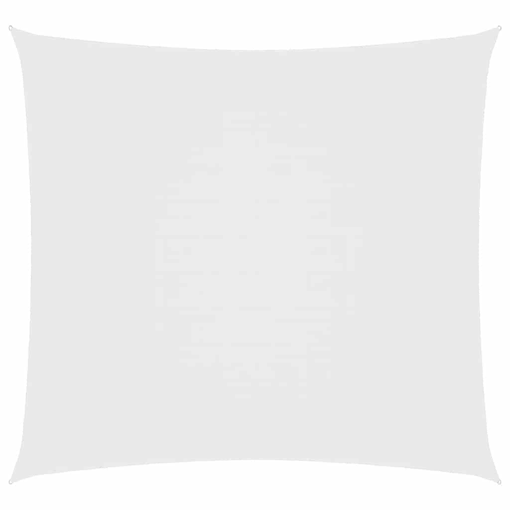 vidaXL Parasol de Vela Cuadrado de Lona Oxford 6x6 m Blanco - Image 179 of 249