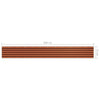 Paravento Balcone Tessuto Oxford Impermeabile 75×600 cm Arancione e Marrone - Image 161 of 250