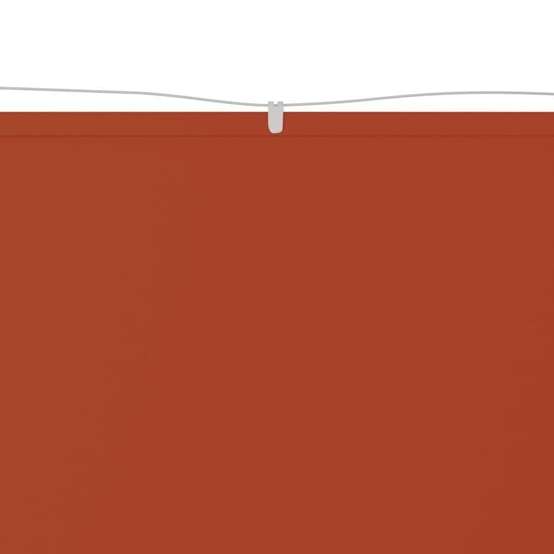 vidaXL Paravientos Vertical de Tejido Oxford 140 x 420 cm Terracota - Image 87 of 250
