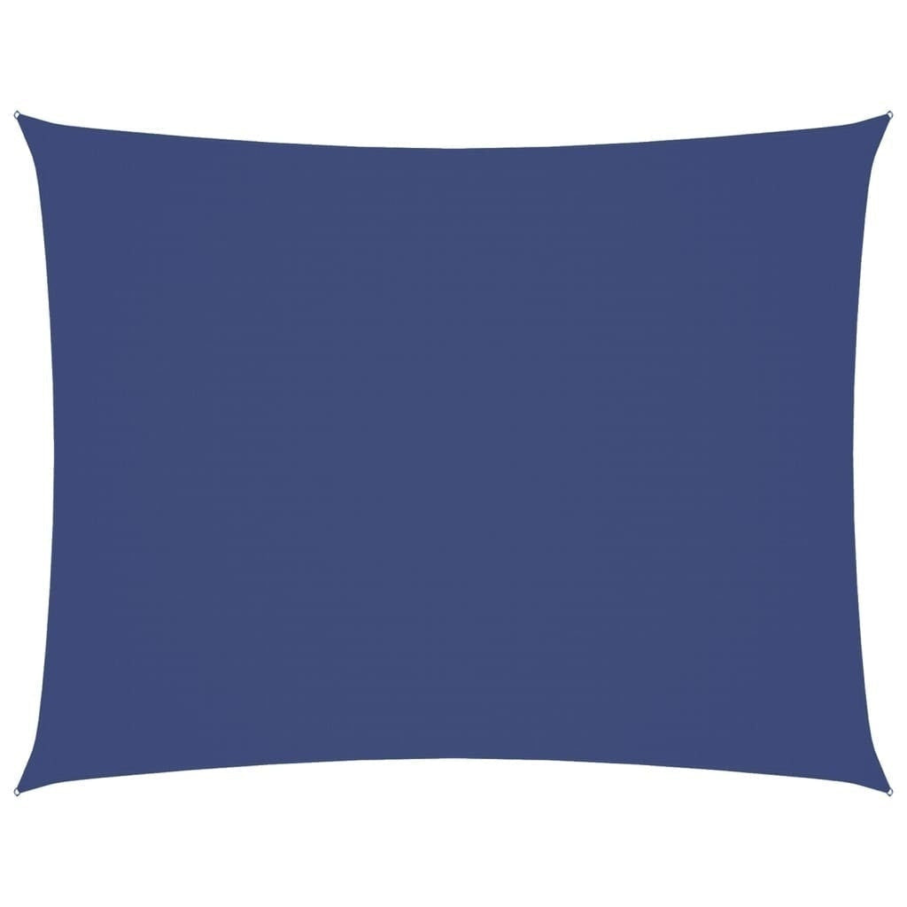 Parasole a Vela Rettangolare in Tessuto Oxford Rivestito in PU 4×5 m Blu - Image 151 of 250