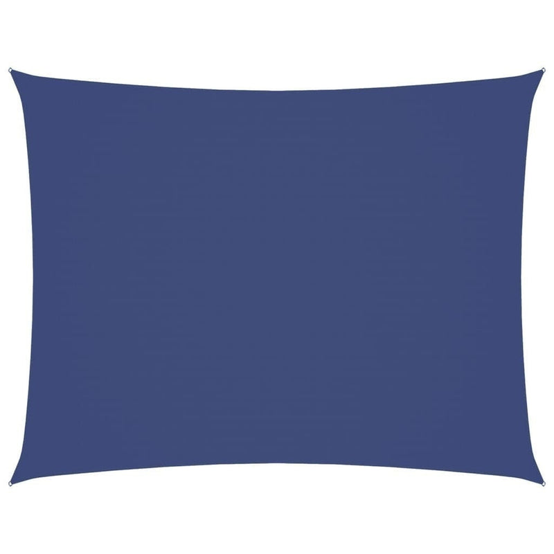 Parasole a Vela Rettangolare in Tessuto Oxford Rivestito in PU 4×5 m Blu - Image 151 of 250