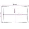 Parasole a Vela Oxford Rettangolare 6×8 m Antracite - Image 120 of 250