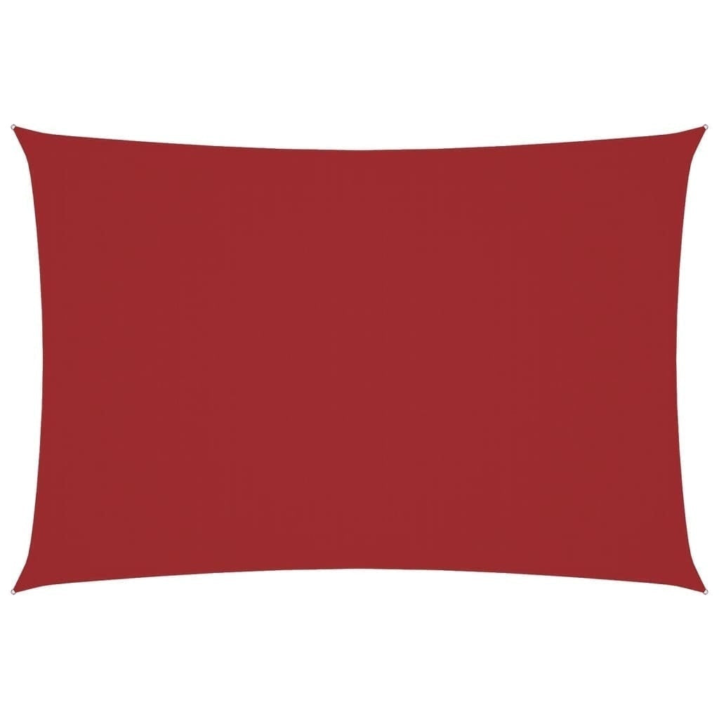Parasole a Vela Tessuto Oxford Rettangolare 3×6 m Rosso - Image 173 of 250