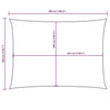 Parasole a Vela Tessuto Oxford Rettangolare 3×6 m Rosso - Image 199 of 250
