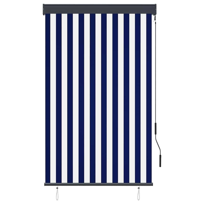 Tenda a Rullo per Esterni 100×250 cm Blu e Bianca - Image 218 of 250