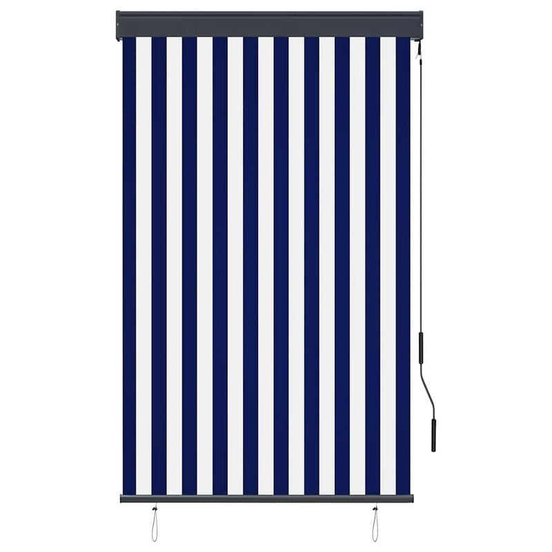 Tenda a Rullo per Esterni 100×250 cm Blu e Bianca - Image 220 of 250