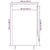 Tenda a Rullo per Esterni 100×250 cm Blu e Bianca - Image 248 of 250