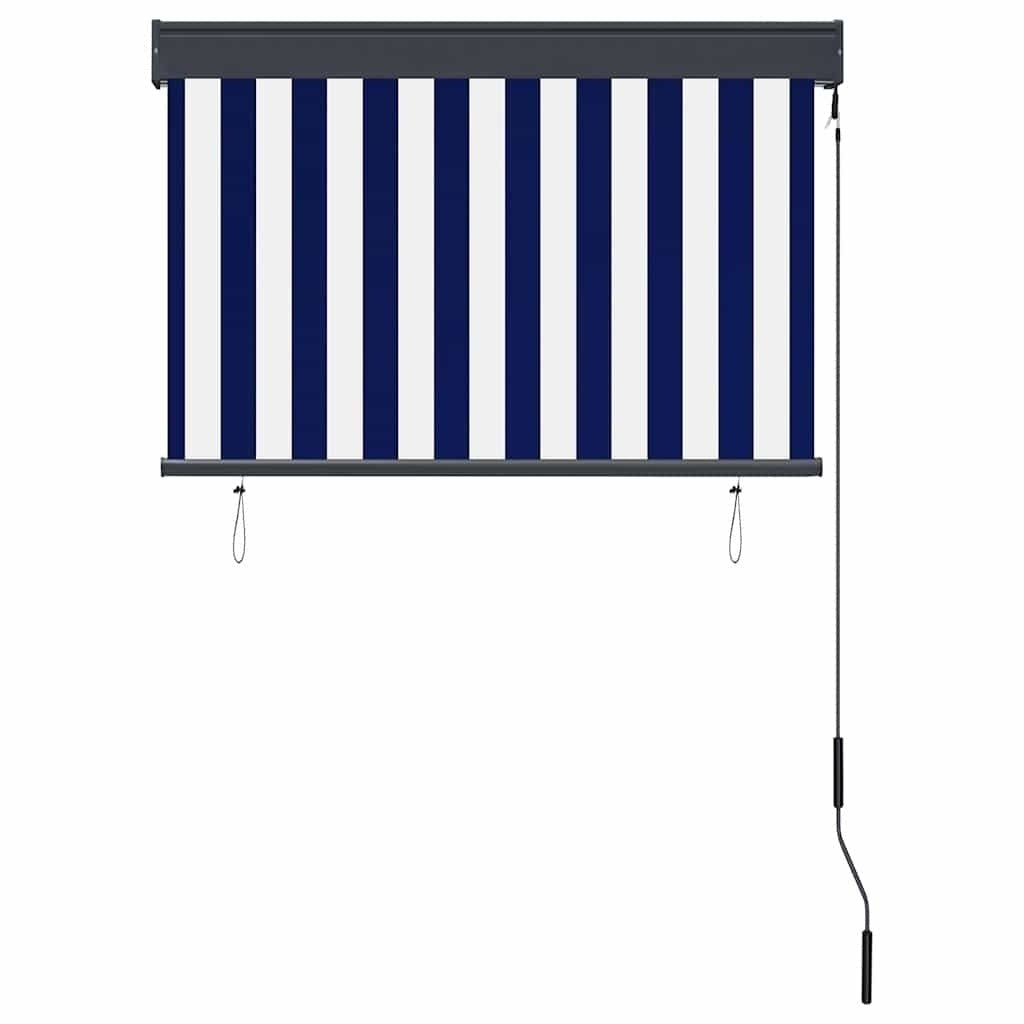 Tenda a Rullo per Esterni 100×250 cm Blu e Bianca - Image 227 of 250