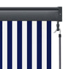 Tenda a Rullo per Esterni 100×250 cm Blu e Bianca - Image 243 of 250