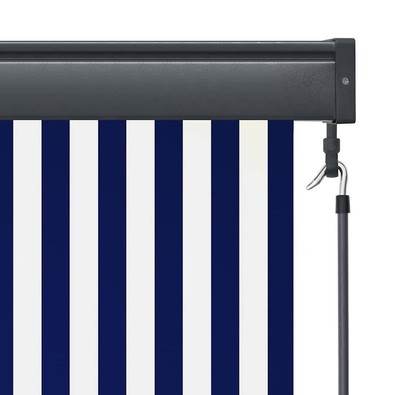 Tenda a Rullo per Esterni 100×250 cm Blu e Bianca - Image 243 of 250