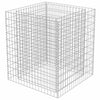 Gabbione Letto Rialzato in Acciaio Zincato 90×90×100 cm Argento - Image 204 of 250