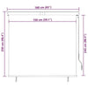 Tenda a Rullo per Esterni con Rivestimento PA 160×250 cm Arancione e Marrone - Image 210 of 250