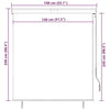 Tenda a Rullo per Esterni, Tessuto PA, Meccanismo a Manovella, 140×250 cm, Crema - Image 229 of 250