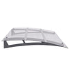 vidaXL Door Canopy, 150x90 cm, PET and Steel, Silver and Transparent - Image 183 of 228