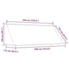 Tenda da Sole Retrattile Manuale 350×150 cm Blu e Bianco - Image 130 of 250